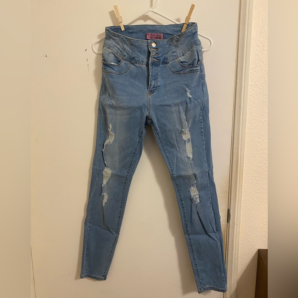 wax jean skinny jeans